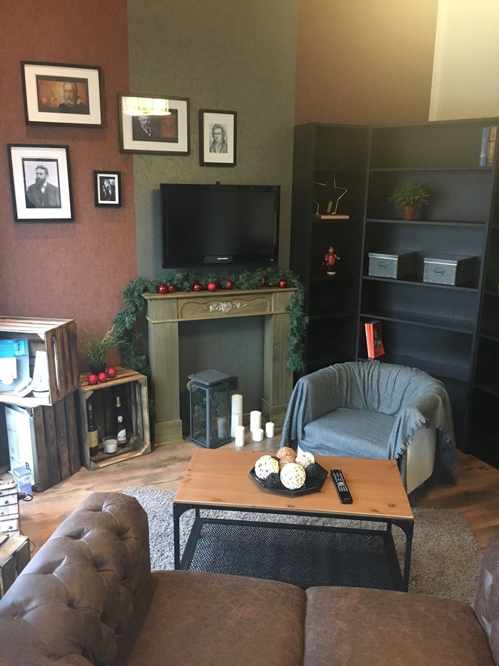 Lounge-Bereich mit Sesseln